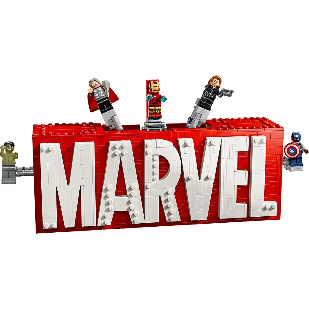 Конструктор LEGO Super Heroes Логотип і мініфігурки Marvel 931 деталь (76313) - фото 3