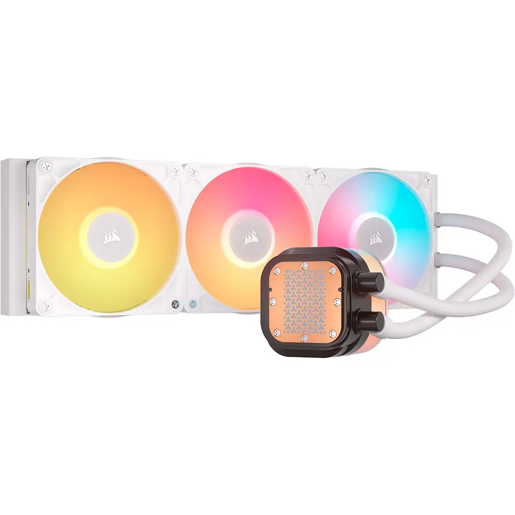 Система водяного охолодження Corsair iCUE Link Titan 360 RX LCD White (CW-9061026-WW) UA [143838] - фото 2