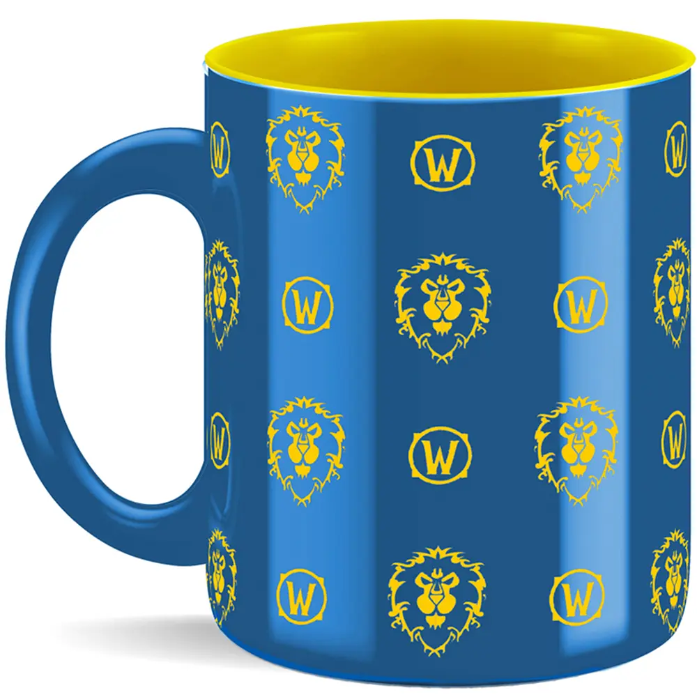 Чашка World of Warcraft Alliance pattern (Варкрафт) 325 мл - фото 3