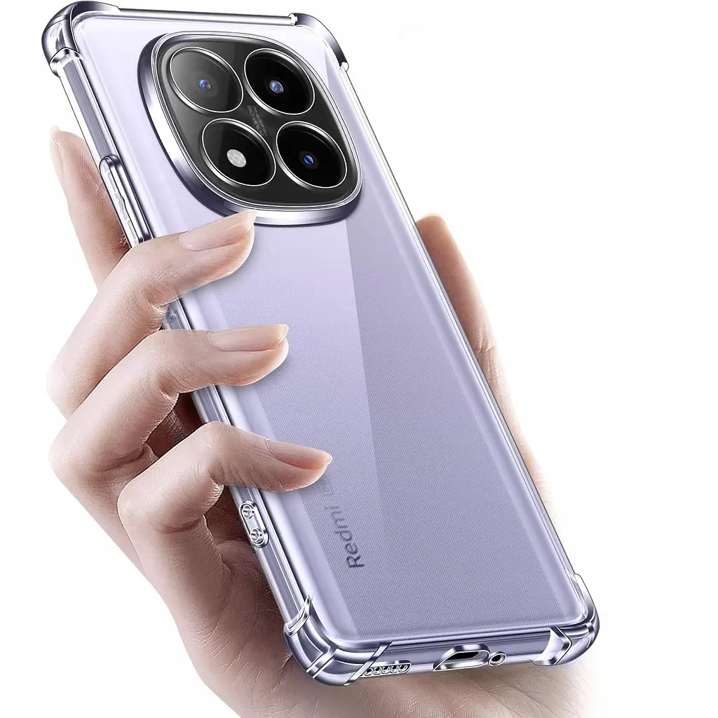 Чехол для мобильного телефона BeCover Anti-Shock Xiaomi Redmi Note 14 Pro 4G Clear (713036) - фото 3