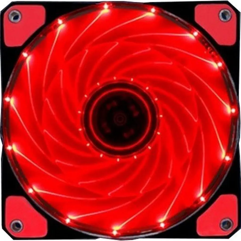 Корпусний вентилятор Cooling Baby 12025BRL Red [167990] - фото 2