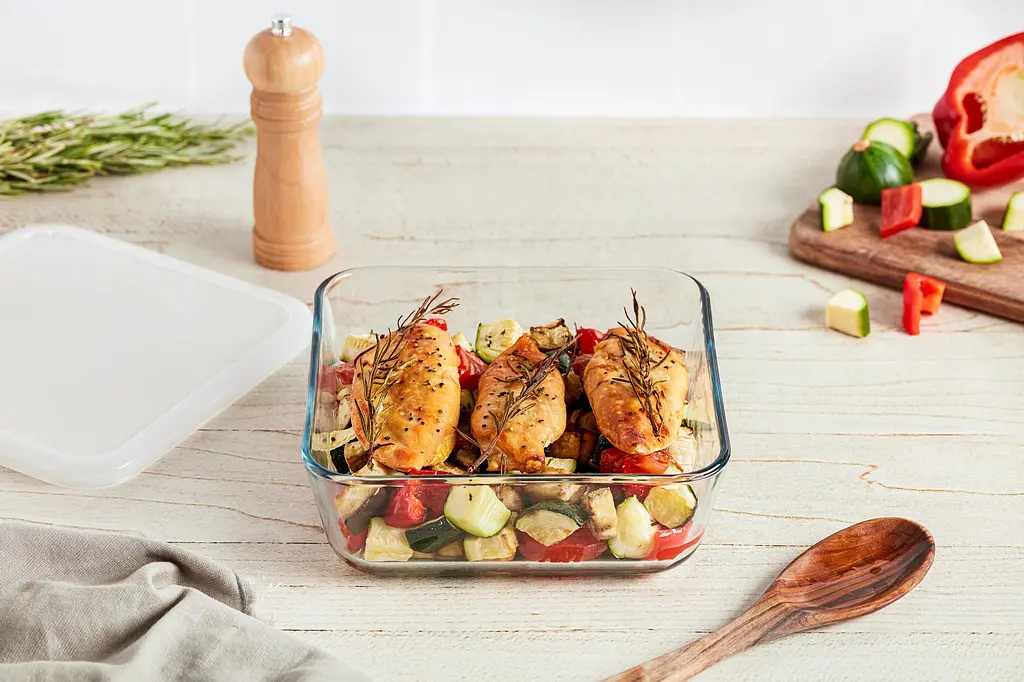 Форма з кришкою Pyrex Cook&Freez 20х20х7 см kuh0015962 - фото 3