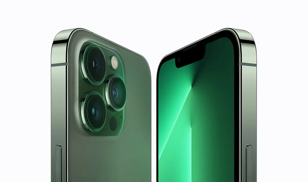 Смартфон Apple iPhone 13 Pro Max 128Gb Alpine Green [MNCP3] [66163] - фото 2