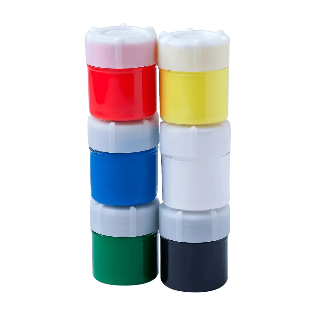 Акрилові фарби ZiBi Kids Line 6 кольорів (ZB.6660) - фото 2