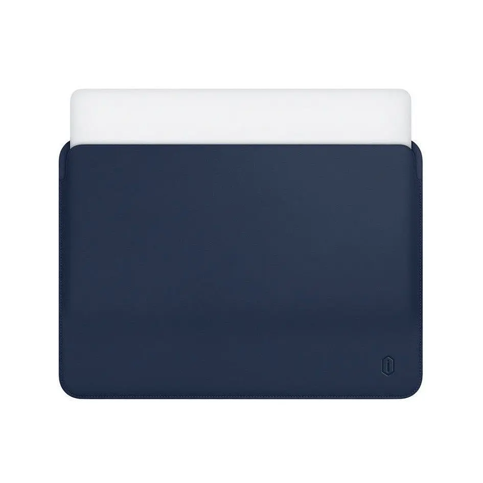 Чехол Wiwu Skin Pro II Leather Sleeve Case для MacBook Air 13 2016-2019 Midnight Blue [46442] - фото 2