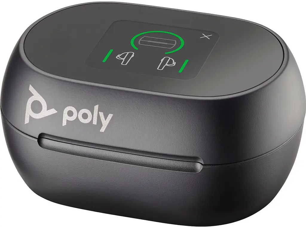 Наушники TWS Poly Voyager Free 60+ Earbuds + BT700A + TSCHC Black - фото 5