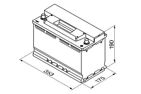Акумулятор Bosch S3 90Ah 720A (0 092 S30 130) - фото 3