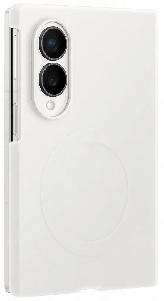 Чохол Samsung Fold 8 Wide Silicone Magnet Case EF-EF971CWEGUA White (7292264) - фото 3