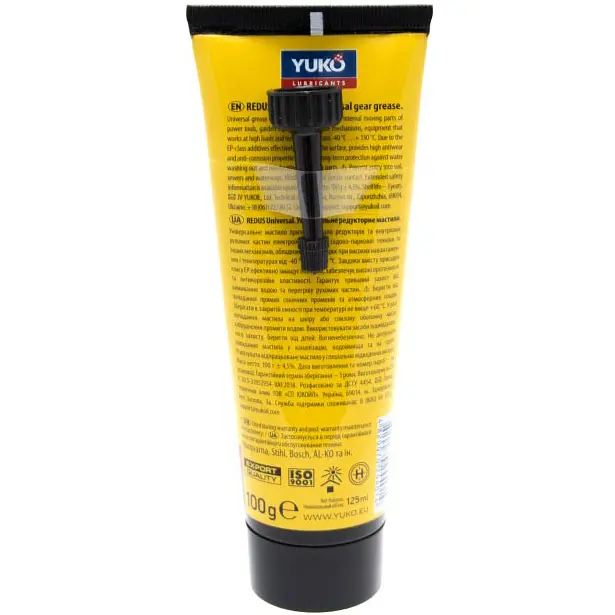 Масло Yuko Redus Universal NLGI 1, 0.1 кг/туба 0.125 л - фото 2