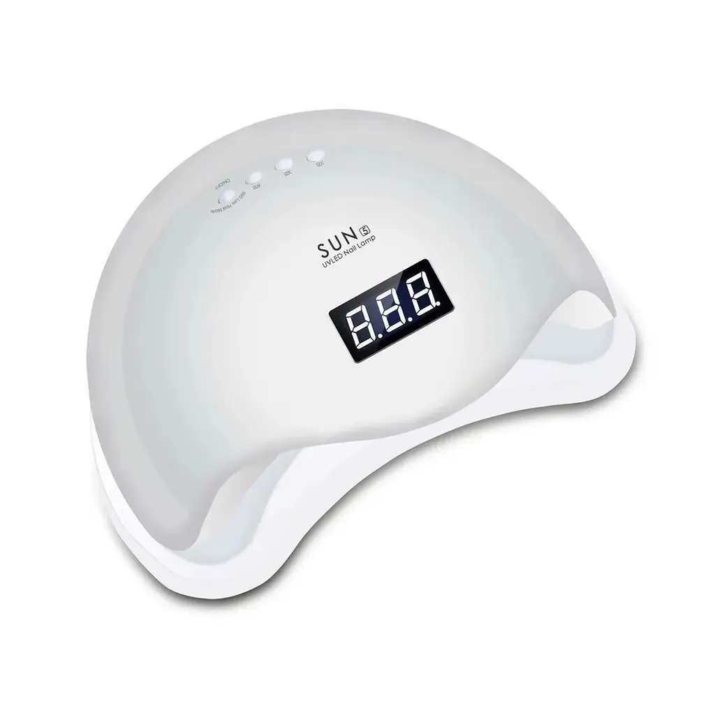 Ультрафіолетова лампа для нігтів настільна сушка для гель лаку UV-LED Sun 5 - 48W - фото 6
