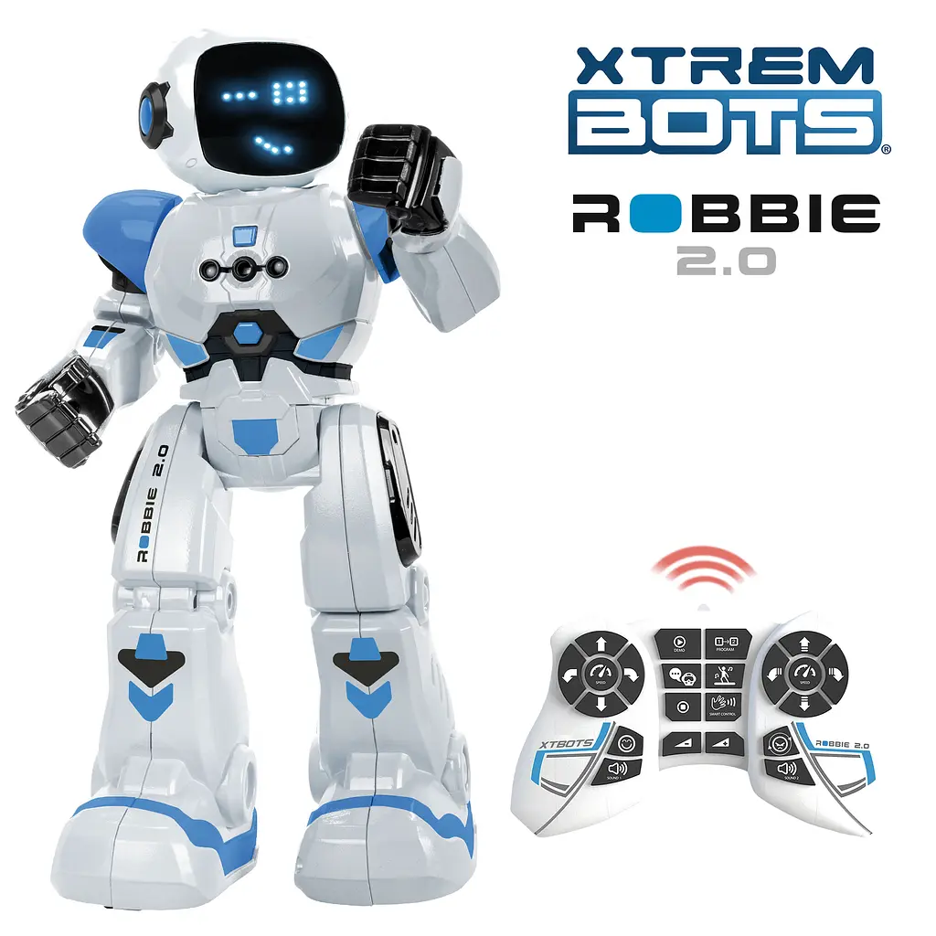 Робот Xtrem Bots Blue Rocket Роббі 2.0 Stem (XT3803272) - фото 5