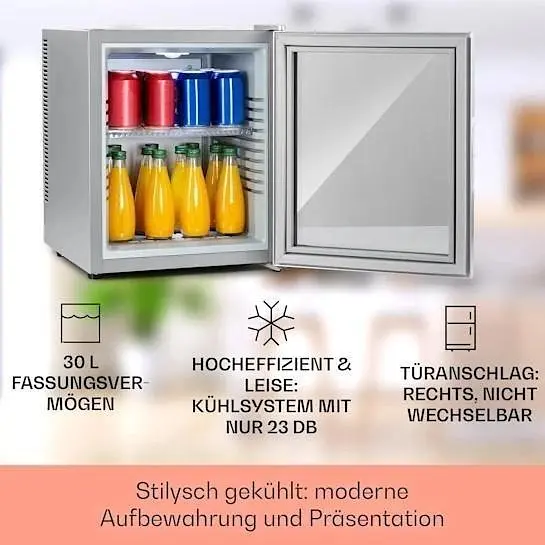 Мини холодильник Klarstein Brooklyn 32л (10035226) - фото 2