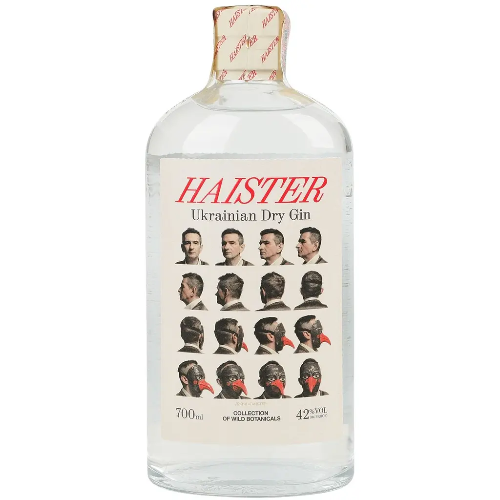Джин Haister 42% 0.7 л в коробці  - фото 2