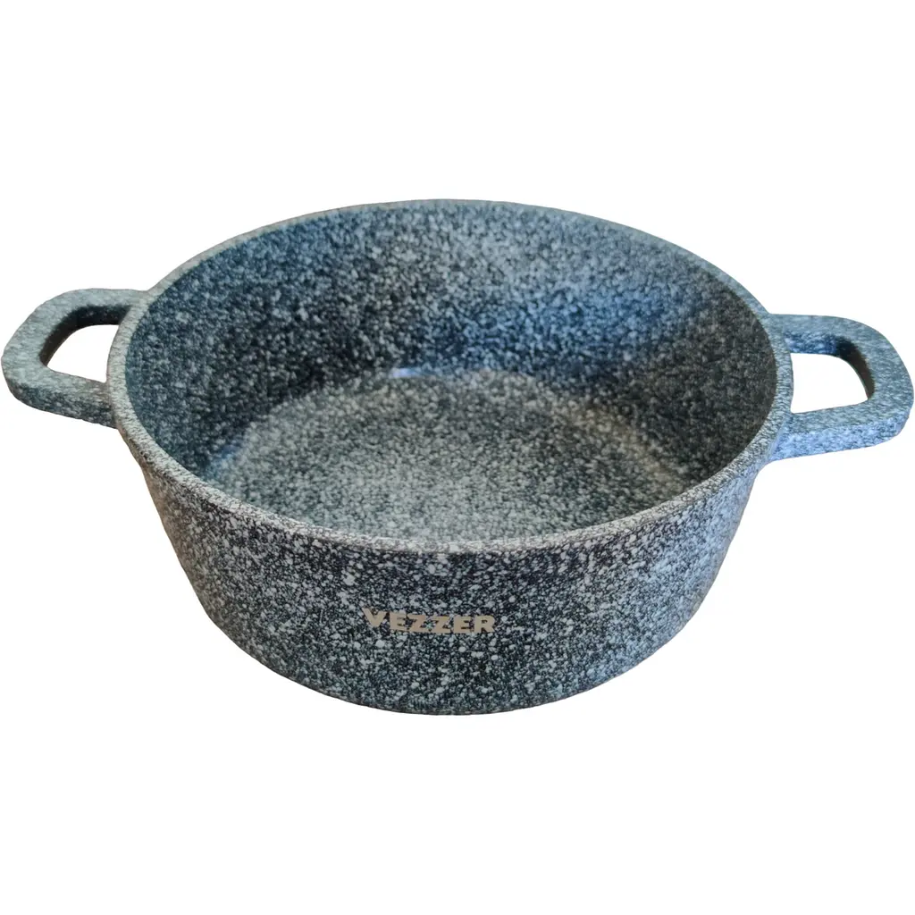 Каструля Vezzer з кришкою 20 см 2.5 л сіра (VZ8041) - фото 3