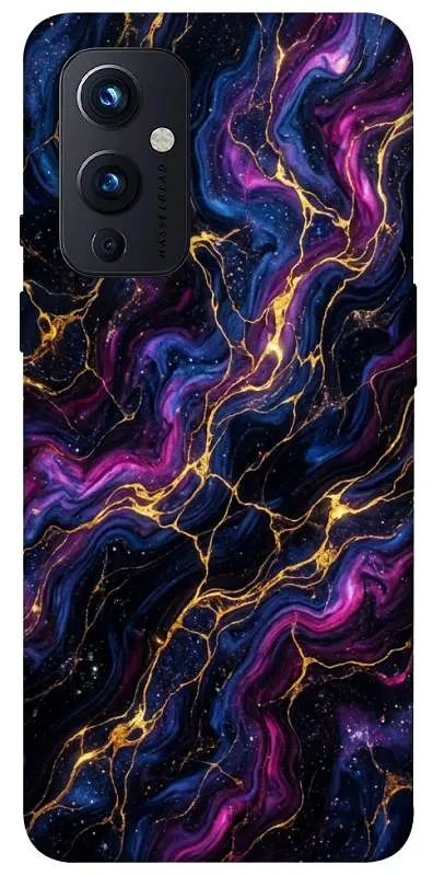 TPU чохол Demsky Purple space marble для OnePlus 9