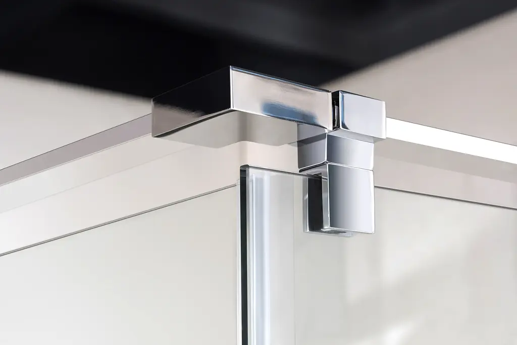 Душова кабіна Volle Libra 120x90 (без піддону) 10-22-244glass, Хром, Універсальна, тонований, хром - фото 5