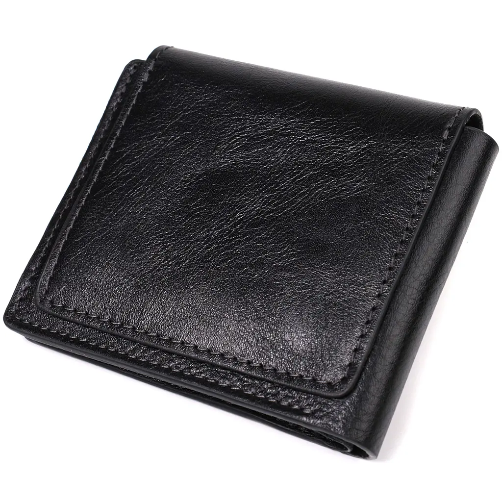 Кожаный кошелек Grande Pelle 11.5х9х1.5 см acs0028491 - фото 2