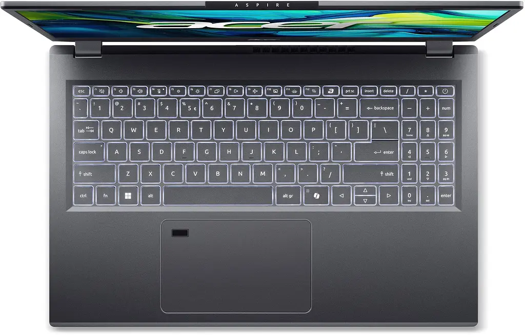 Ноутбук Acer Aspire 15 A15-51M 15.6' FHD IPS, Intel 3-100U, 16GB, F512GB, UMA, Lin, серый (NX.KXTEU.001) - фото 5