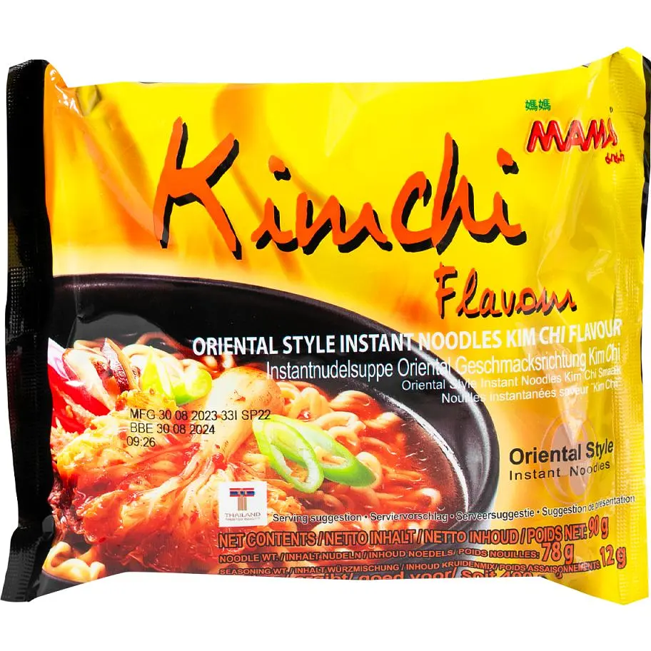 Лапша быстрого приготовления Mama Kimchi 90 г - фото 2