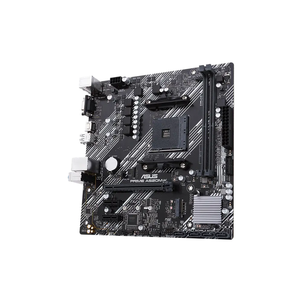 Материнська плата Asus A520M-K Prime Socket AM4 (PRIME A520M-K) - фото 3