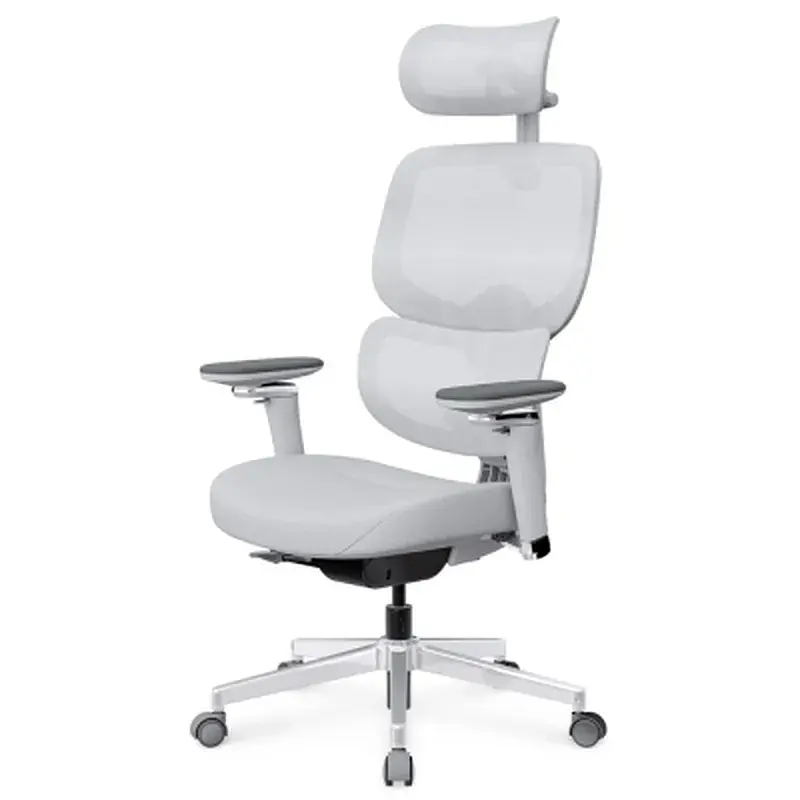 Офісне крісло Mealux D2 Air Fabric Grey (HF-D2 F/G) - фото 3