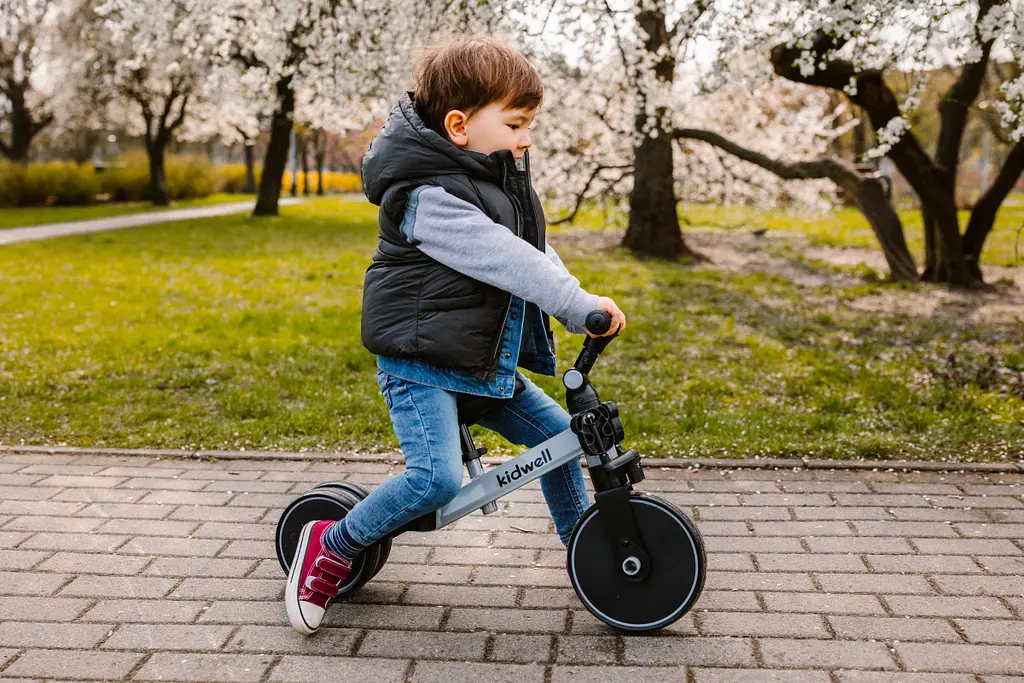 Дитячий велосипед Kidwell Pico 3 в 1 black (5901130084197) - фото 10