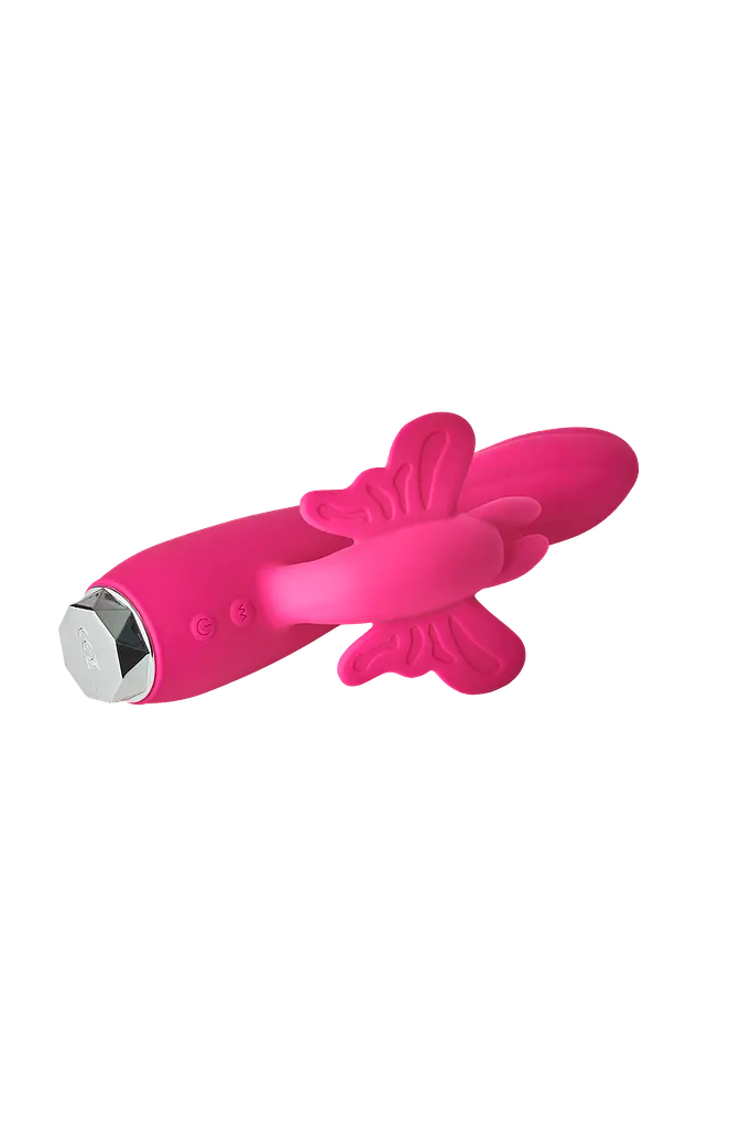 Вібратор кролик Dream Toys Flirts Butterfly Vibrator Pink - фото 3