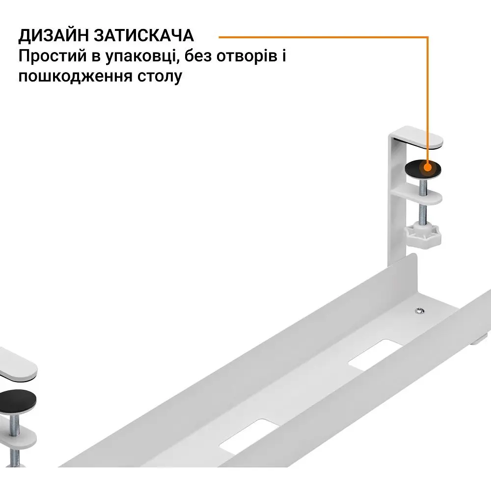 Органайзер для кабелей OfficePro (CT500W) - фото 6