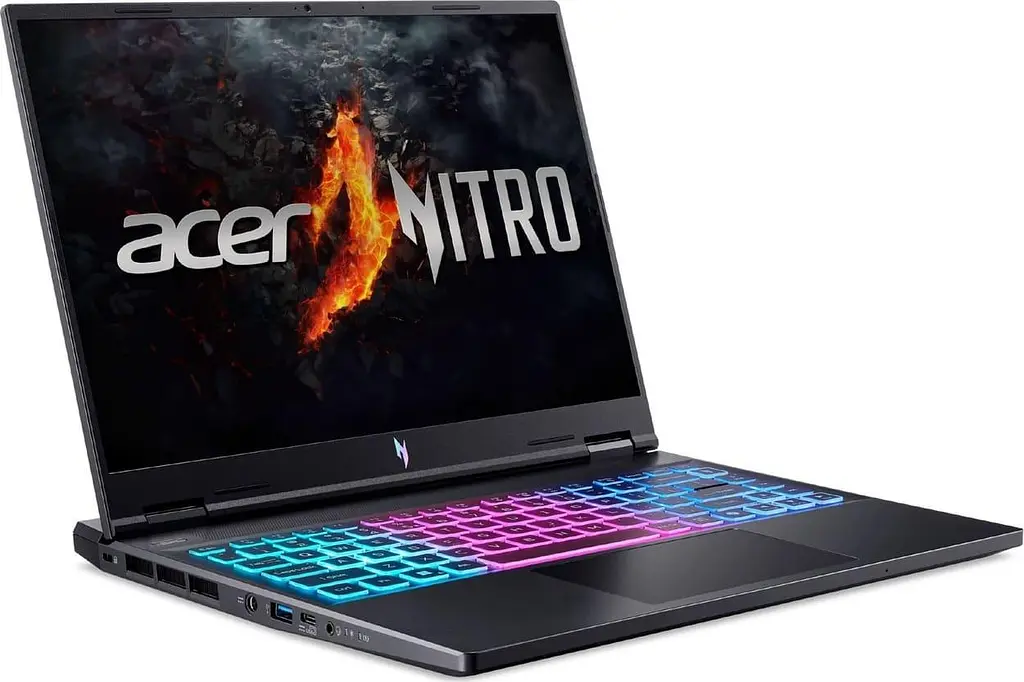 Ноутбук Acer 14 Nitro 14 AN14-41 WUXGA IPS, AMD R5-8645HS, 16GB, F512GB, NVD4050-6, Lin, чорний (NH.QSREU.004) - фото 2