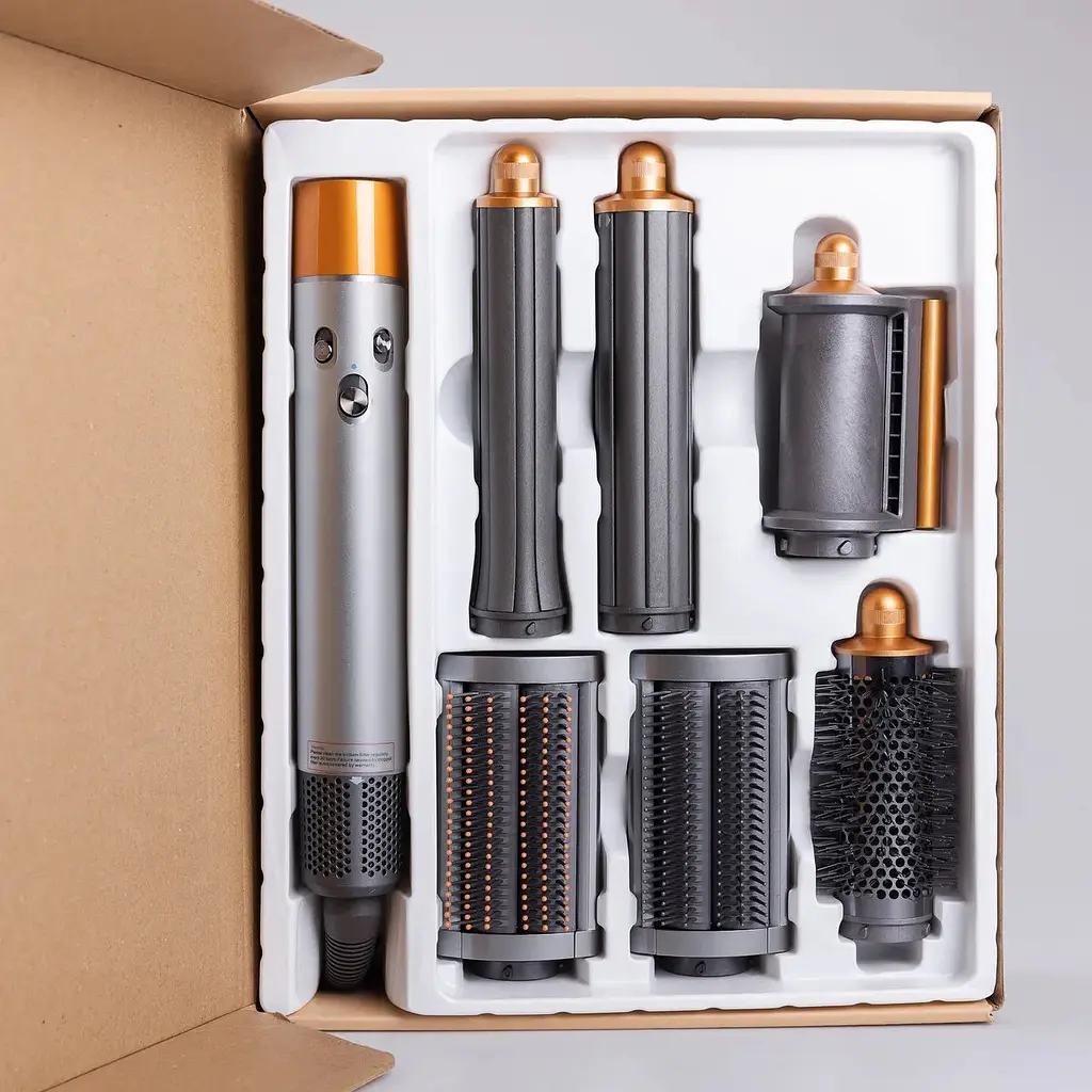 Мультистайлер для волосся Smart X Airwrap Complete Long 6 насадок сірий X9G - фото 10