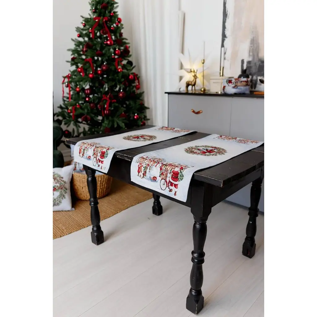 Доріжка гобеленова Прованс Carousel з люрексом 35 x 100 см (41775) - фото 3