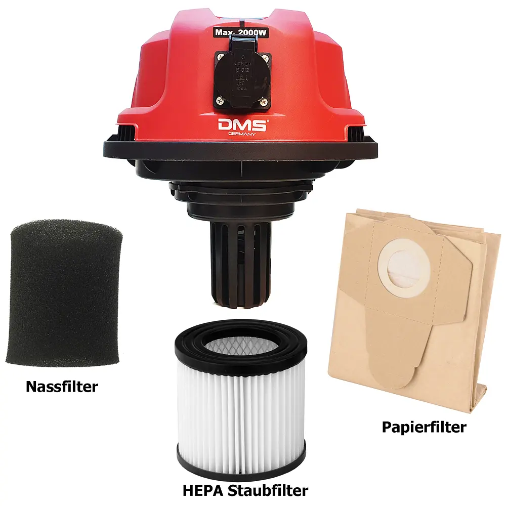 Промышленный пылесос DMS NTSC-30 Red 30 л - фото 5