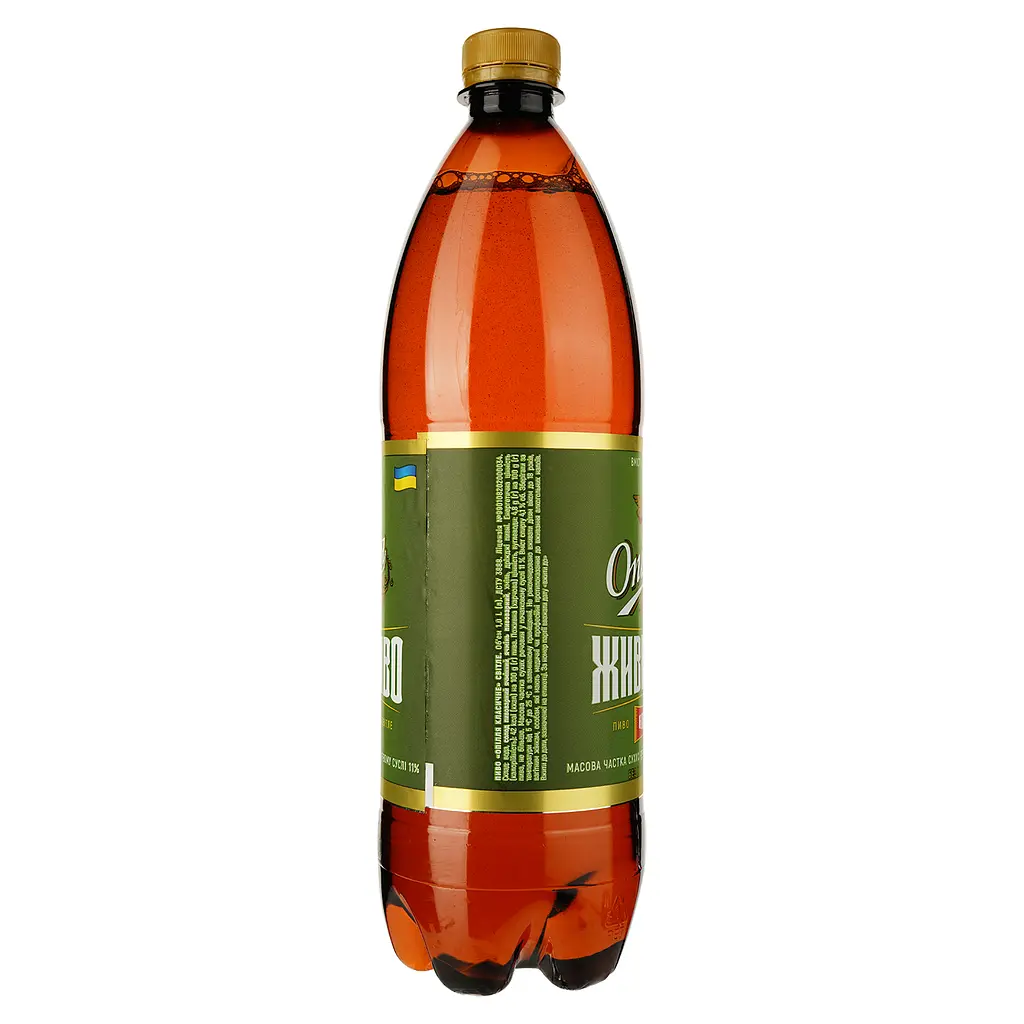 Пиво Опілля Классическое, светлое, 4,1%, 1 л - фото 2