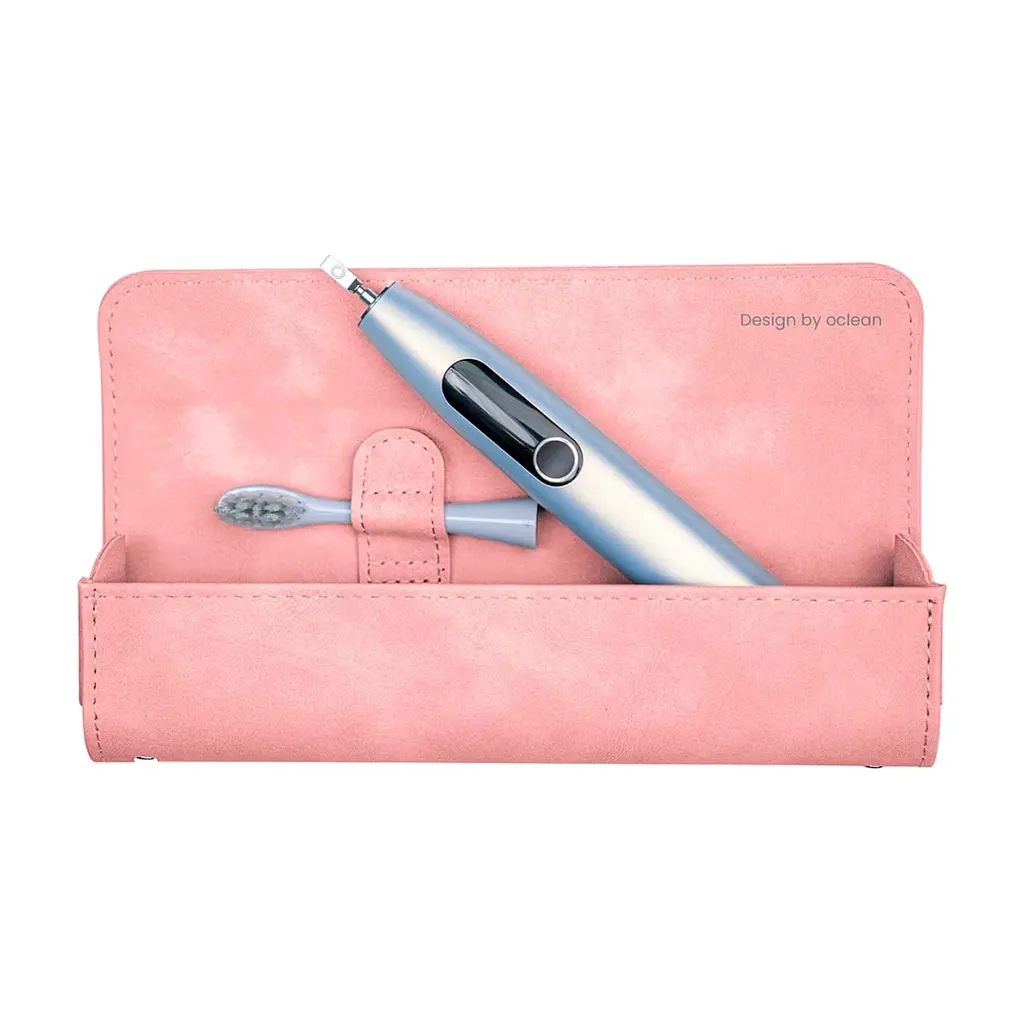 Футляр для зубної щітки Oclean Toothbrush Travel Case PINK New SOFT (6970810553413) - фото 3