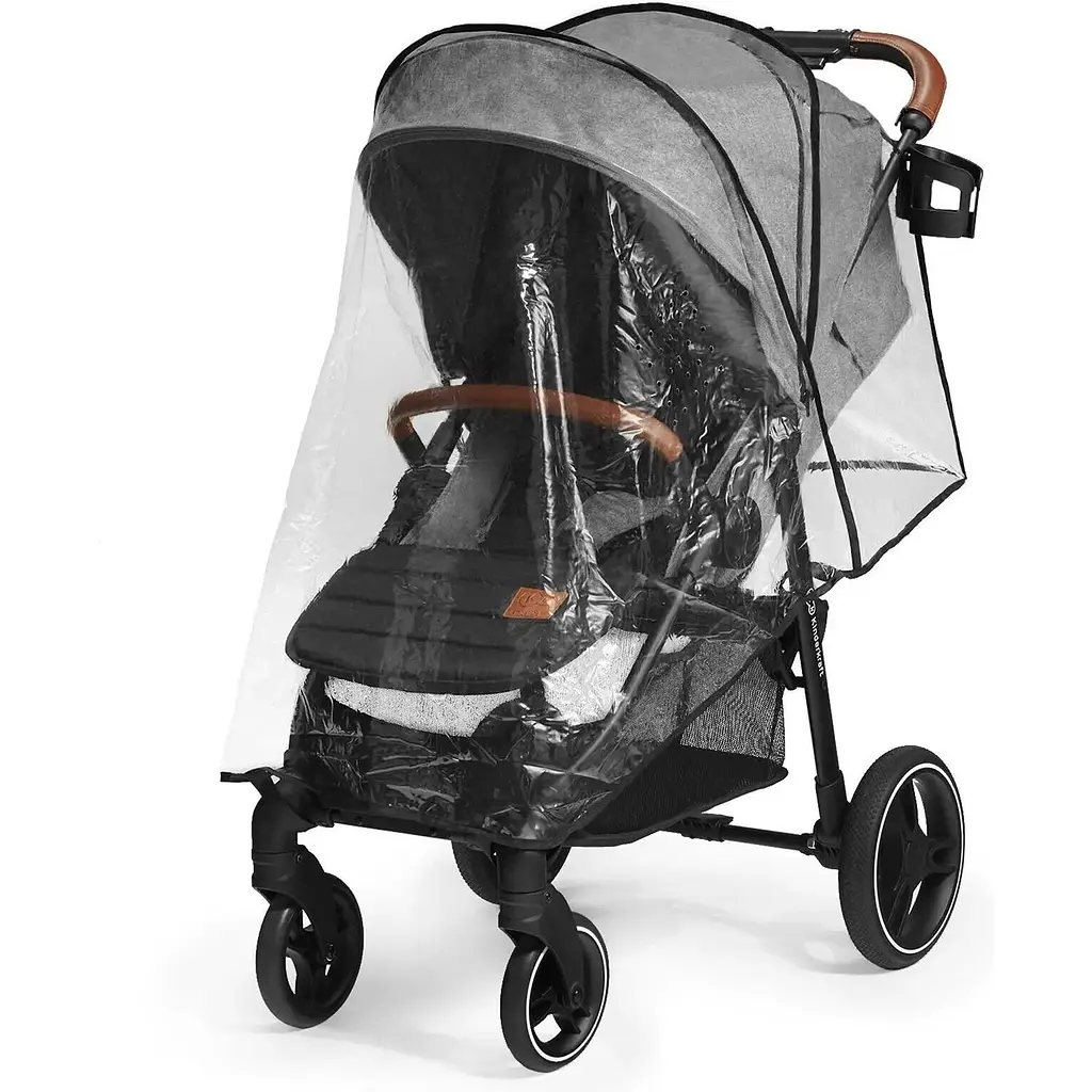 Прогулянкова коляска Kinderkraft Grande 2020 сіра (00-00158726) - фото 3