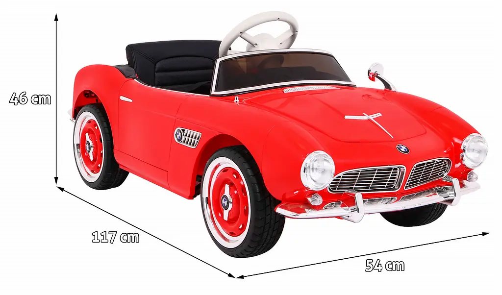 Електроавтомобіль Ramiz BMW 507 Retro 12 В, Бірюзовий (PA.SX1938.ZIE) - фото 13