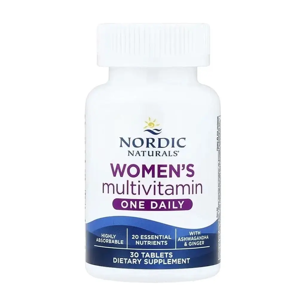 Мультивитамин Nordic Naturals Мультивитамины для женщин, Women''s Multivitamin, One Daily, 30 таблет (NOR-01555) - фото 3
