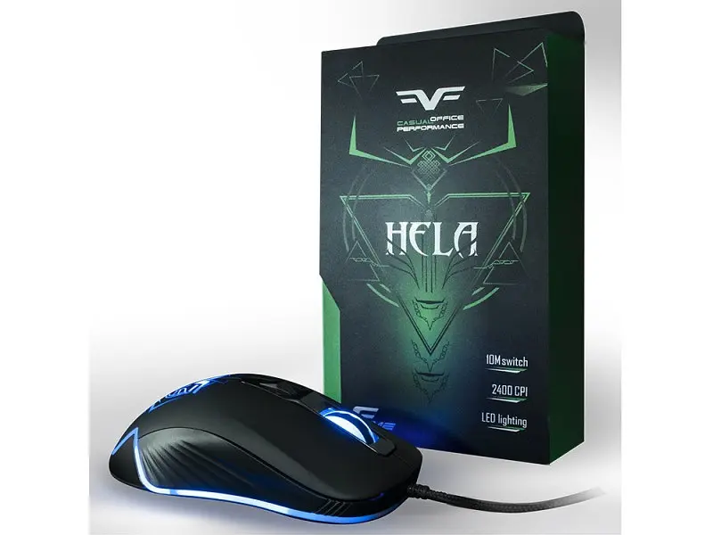 Миша Frime Hela Black USB (FMC1840) - фото 4