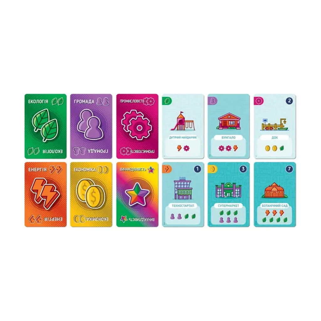 Настільна гра Games 7 Days Карткове Місто (Point City) (укр.) (PCT01UA) - фото 3