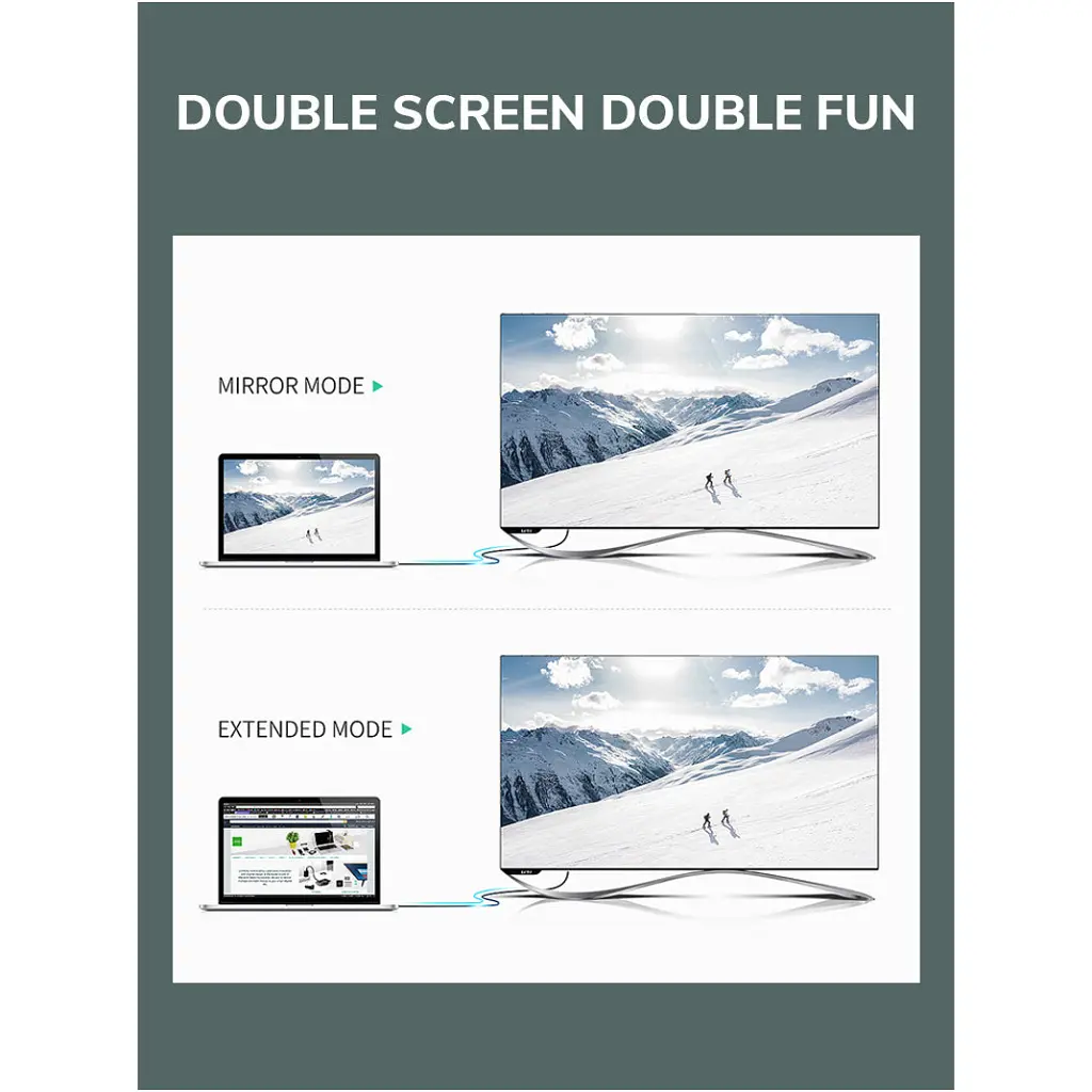 Кабель мультимедійний miniDisplayPort M to HDMI M 1.0m Cabletime (CA914593) - фото 4