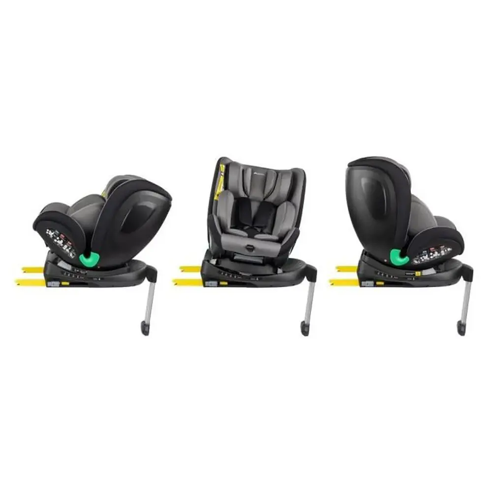 Автокрісло Bebe Confort EvolveFix Plus i-Size Black Mist, сіре (8105460210) - фото 5