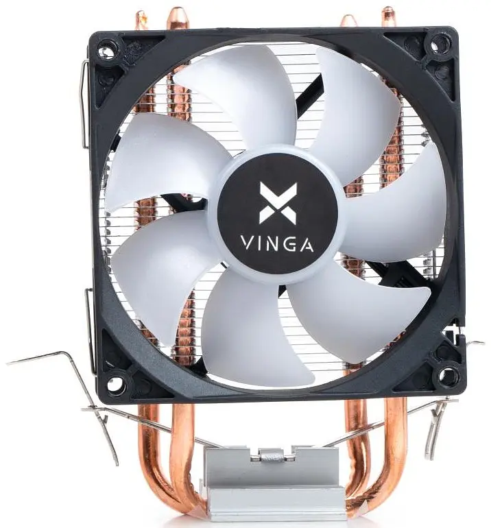 Повітряне охолодження Vinga Q8 FRGB Black - фото 2