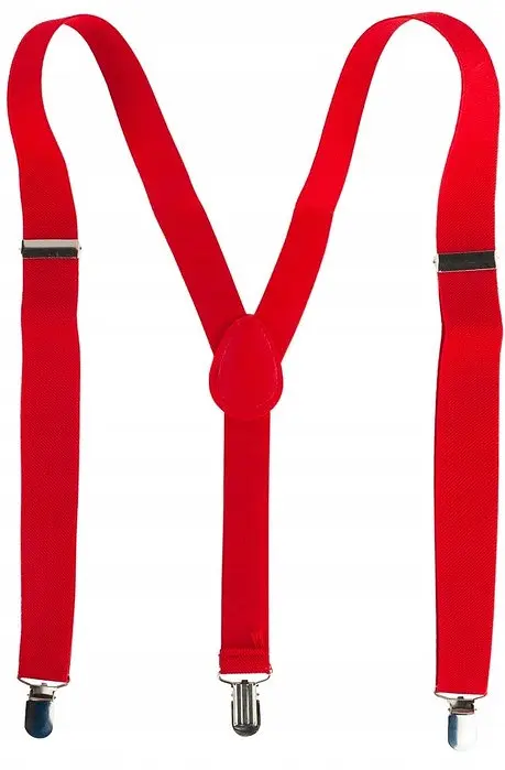 Підтяжки чоловічі для штанів Martom (BQ6A red) - фото 4