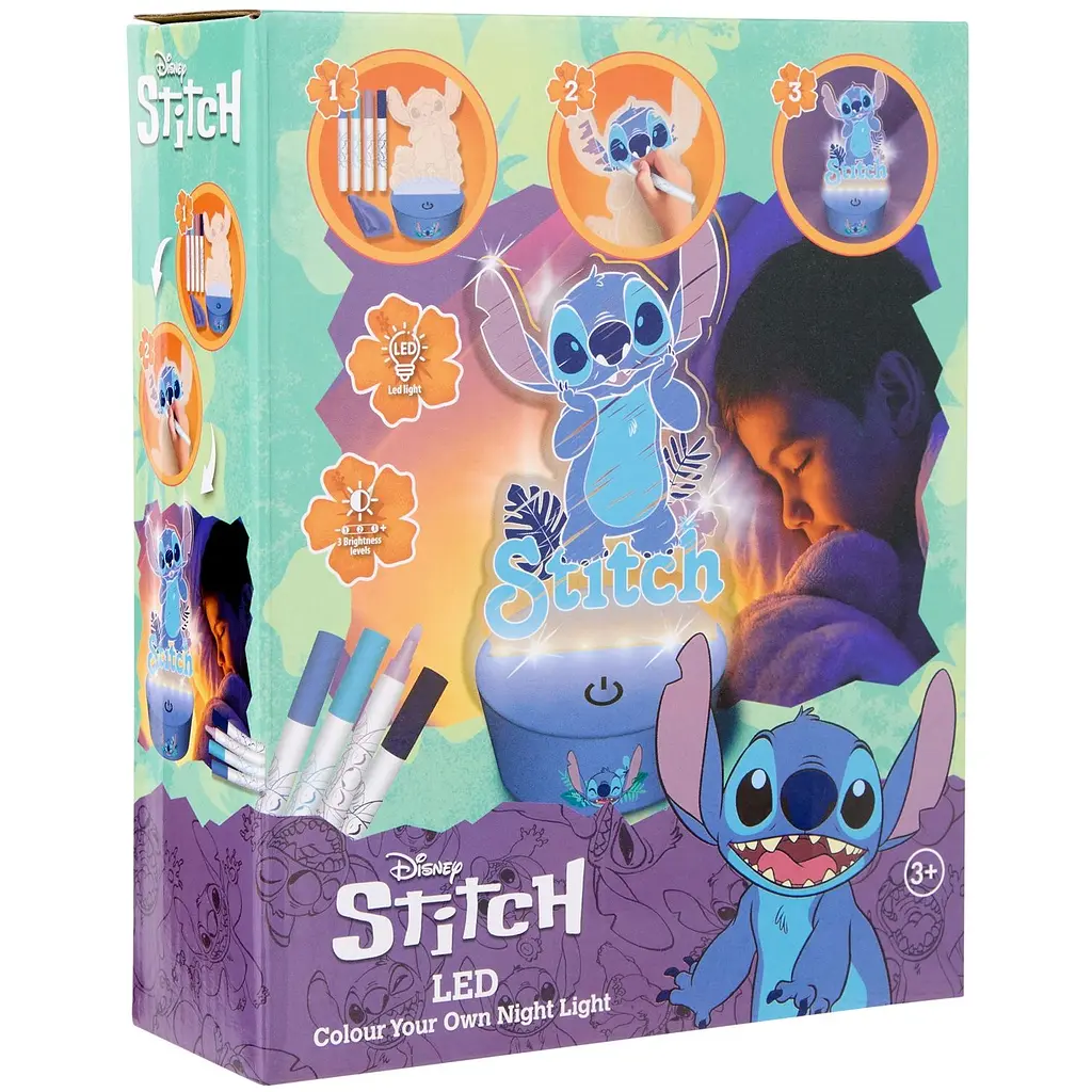 Набір для творчості Disney Stitch LED нічник (ST60198) - фото 3