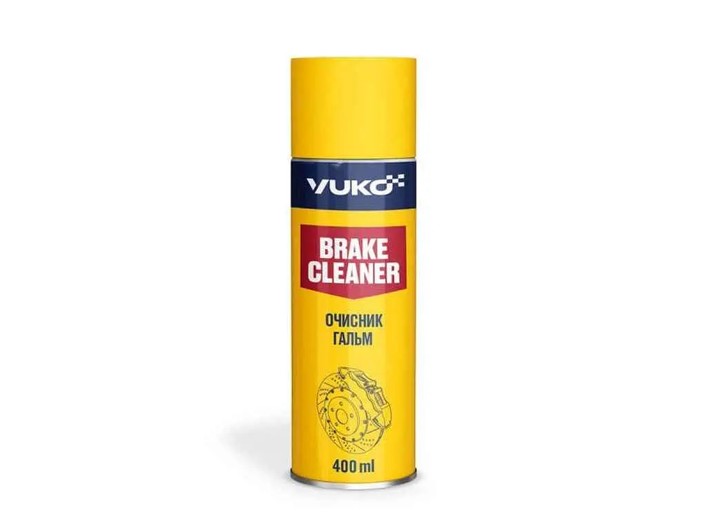 Очищувач гальмівної системи VUKO 400мл Brake Cleaner балон жерсть