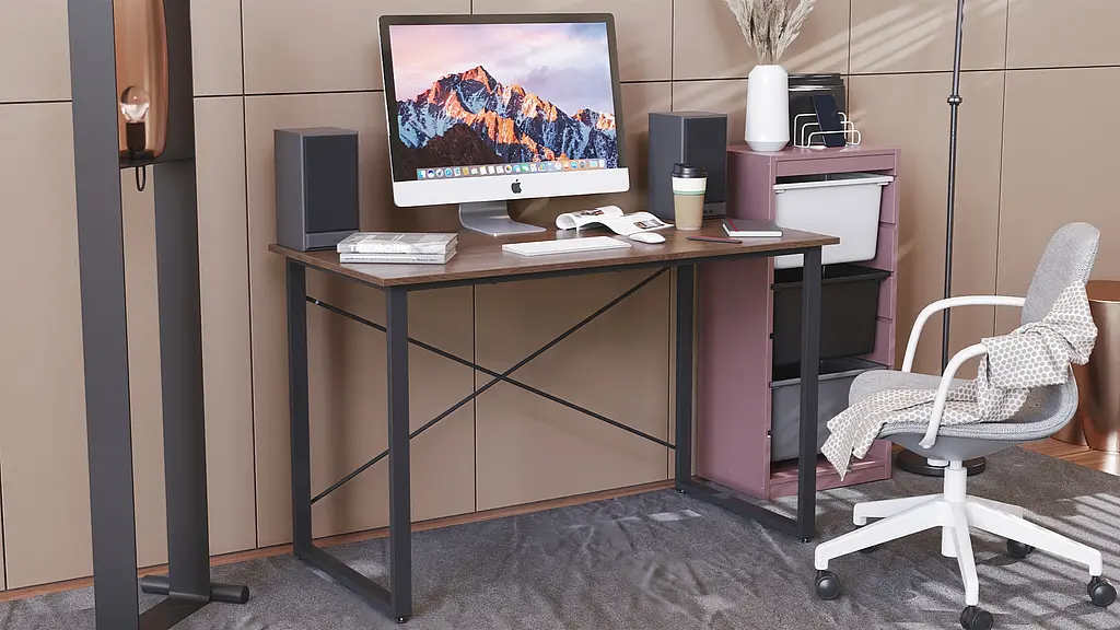 Комп'ютерний стіл Ferrum-decor Дейв 75x120x60 чорний ДСП Дуб Сонома Труфель 16мм (FRD-101975) - фото 3