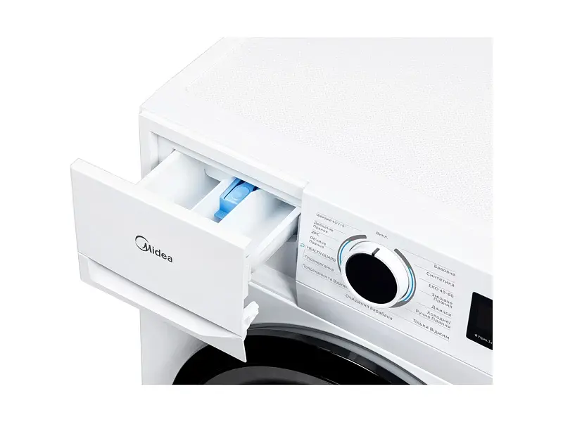 Пральна машина автоматична Midea MF110W80B/W-UA - фото 3