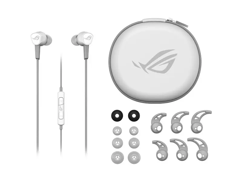 Гарнітура Asus ROG Cetra II Core Moonlight White (90YH0360-B2UA00) - фото 3