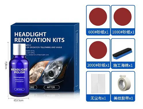 Набір для відновлення Фар Headlight Renovation Kits - фото 3