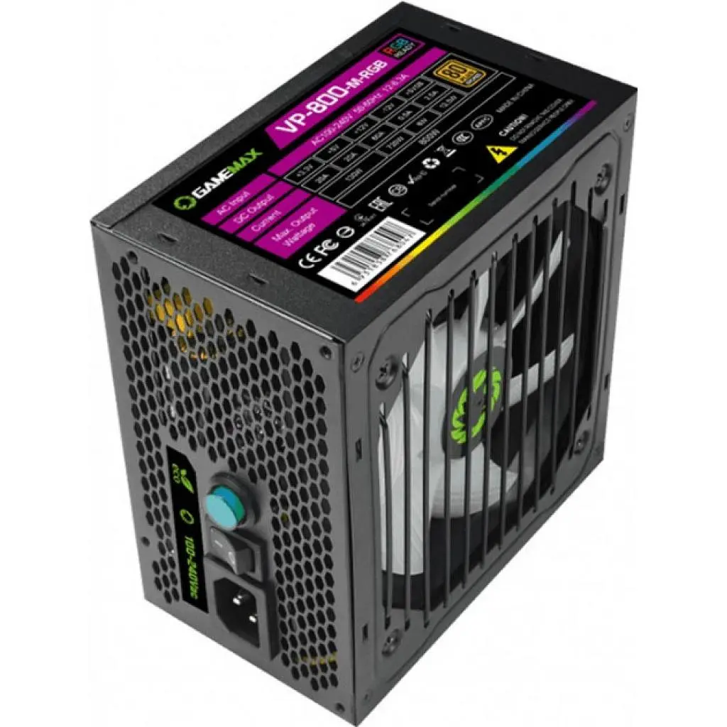 Блок питания Gamemax 800W (VP-800-M-RGB) - фото 7
